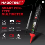 HABOTEST HT121 Digital Pen Type Multimeter DC AC Voltage Tester Smart Voltmeter